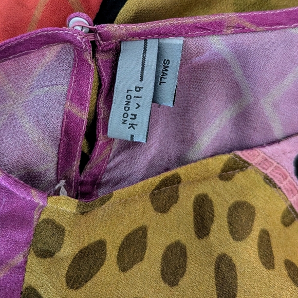 anthropologie BL-NK LONDON miranda peasant blouse S M - Picture 15 of 16